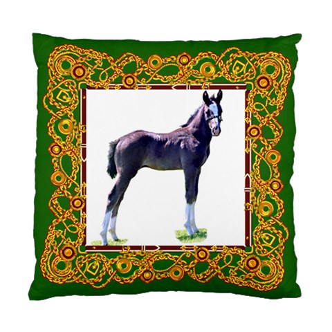 Foal Cushion Case (One Side) from ArtsNow.com Front