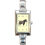 Clydesdale Rectangular Italian Charm Watch