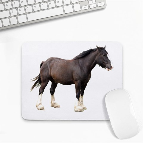 Clydesdale Small Mousepad from ArtsNow.com Front