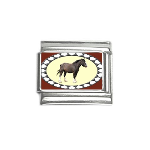 Clydesdale Italian Charm (9mm) from ArtsNow.com Front