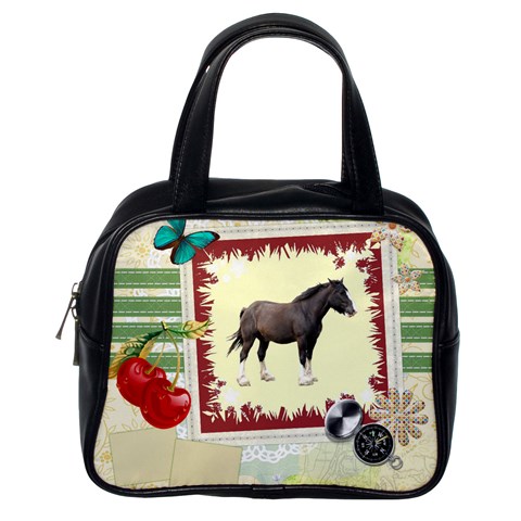 Clydesdale Classic Handbag (Two Sides) from ArtsNow.com Back