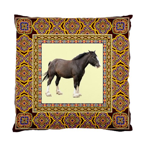 Clydesdale Cushion Case (One Side) from ArtsNow.com Front