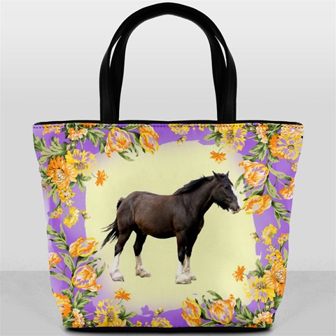 Clydesdale Bucket Bag from ArtsNow.com Front