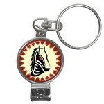 Horse head Nail Clippers Key Chain