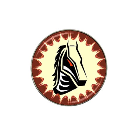 Horse head Hat Clip Ball Marker (4 pack) from ArtsNow.com Front