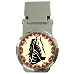 Horse head Money Clip Watch