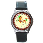 Prancing horse Round Metal Watch
