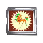 Prancing horse Mega Link Italian Charm (18mm)