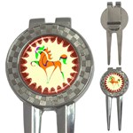 Prancing horse 3-in-1 Golf Divot
