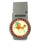 Prancing horse Money Clip (Round)