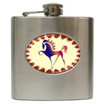 Prancing horse Hip Flask (6 oz)