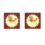 Prancing horse Cufflinks (Square)