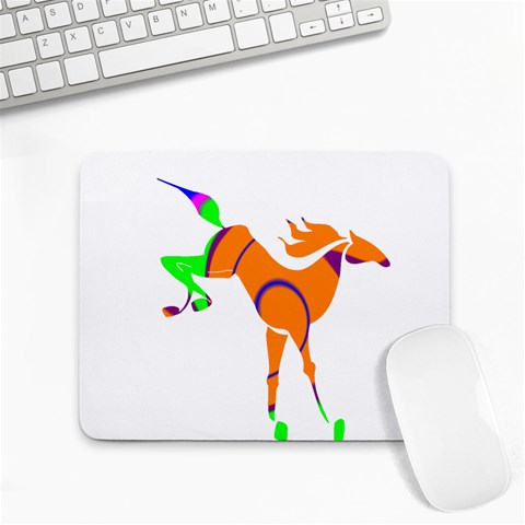 Bucking horse Small Mousepad from ArtsNow.com Front