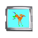 Bucking horse Mega Link Italian Charm (18mm)