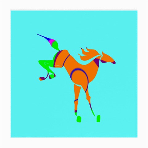 Bucking horse Glasses Cloth (Medium) from ArtsNow.com Front