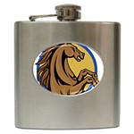 Horse circle Hip Flask (6 oz)