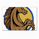 Horse circle Postcard 4 x 6  (Pkg of 10)