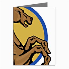 Horse circle Greeting Cards (Pkg of 8) from ArtsNow.com Left