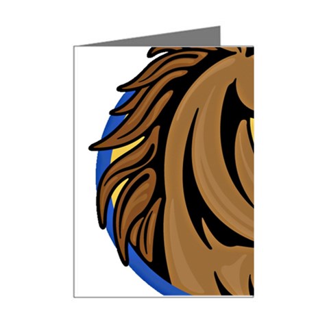Horse circle Mini Greeting Cards (Pkg of 8) from ArtsNow.com Right
