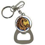 Horse circle Bottle Opener Key Chain