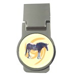 Clydesdale 2 Money Clip (Round)