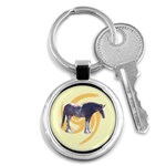 Clydesdale 2 Key Chain (Round)