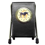 Clydesdale 2 Pen Holder Desk Clock