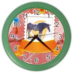 Clydesdale 2 Color Wall Clock
