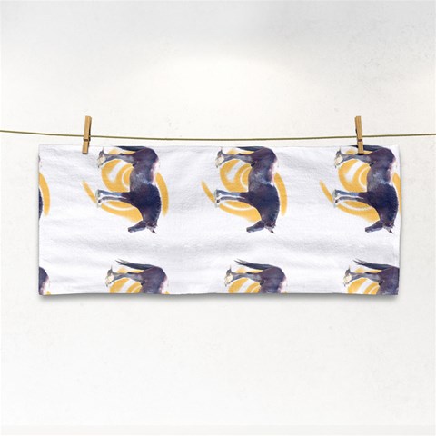 Clydesdale 2 Hand Towel from ArtsNow.com Front