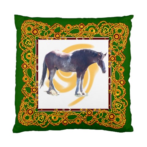 Clydesdale 2 Cushion Case (One Side) from ArtsNow.com Front
