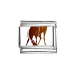 Bowing horse Italian Charm (9mm)