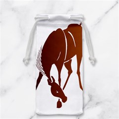 Bowing horse Jewelry Bag from ArtsNow.com Back