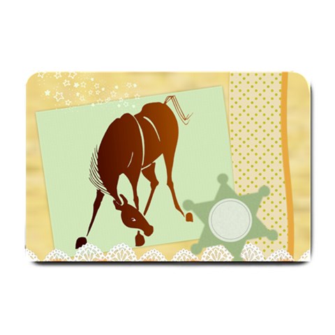 Bowing horse Small Doormat from ArtsNow.com 24 x16  Door Mat