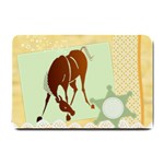 Bowing horse Small Doormat