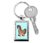 Mare n foal 2 Key Chain (Rectangle)