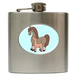 Mare n foal 2 Hip Flask (6 oz)