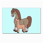 Mare n foal 2 Postcard 4 x 6  (Pkg of 10)