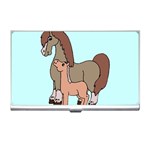 Mare n foal 2 Business Card Holder