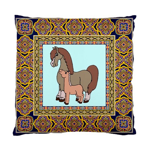 Mare n foal 2 Cushion Case (One Side) from ArtsNow.com Front