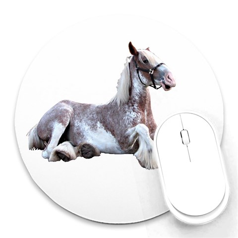 Goofy clyde Round Mousepad from ArtsNow.com Front