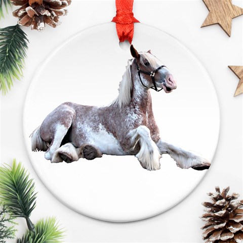 Goofy clyde Ornament (Round) from ArtsNow.com Front