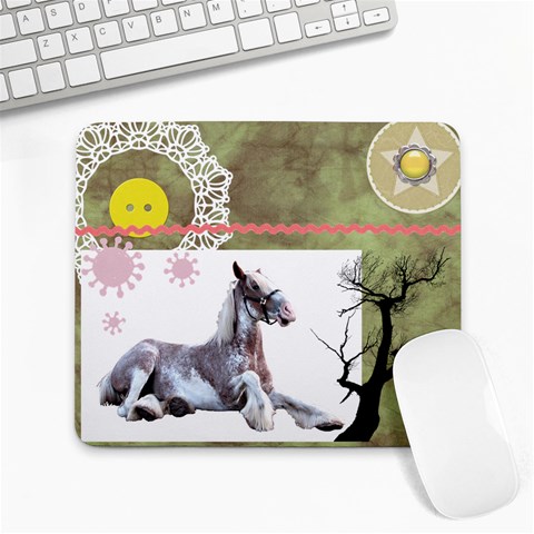 Goofy clyde Large Mousepad from ArtsNow.com Front
