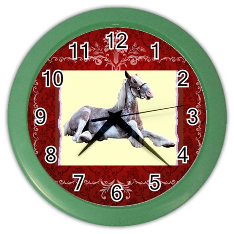 Goofy clyde Color Wall Clock from ArtsNow.com Front