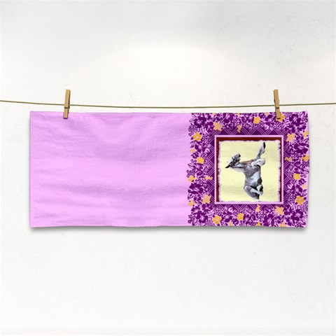 Goofy clyde Hand Towel from ArtsNow.com Front
