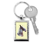 Clyde head Key Chain (Rectangle)
