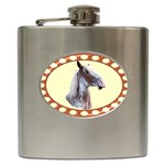 Clyde head Hip Flask (6 oz)