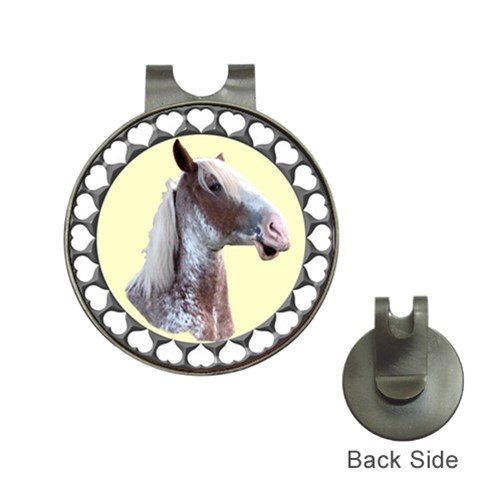 Clyde head Golf Ball Marker Hat Clip from ArtsNow.com Front
