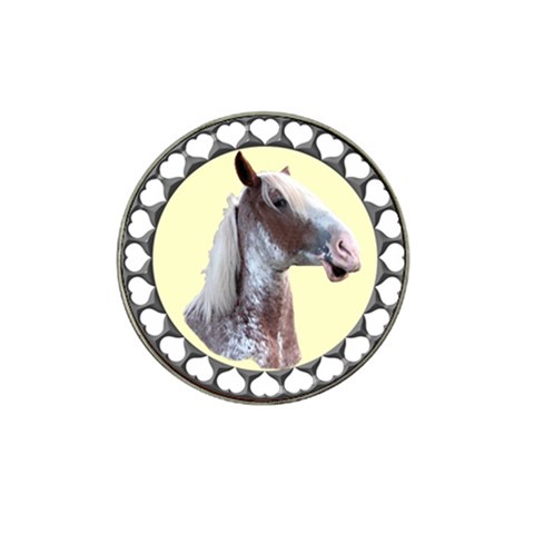Clyde head Hat Clip Ball Marker (4 pack) from ArtsNow.com Front