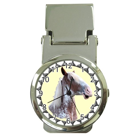 Clyde head Money Clip Watch from ArtsNow.com Front