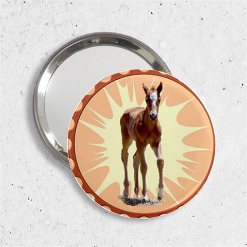 Foal 2 2.25  Handbag Mirror from ArtsNow.com Front